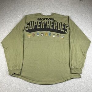 Disney Spirit Jersey Adult XL Marvel Super Heroes 80th Anniversary Avengers